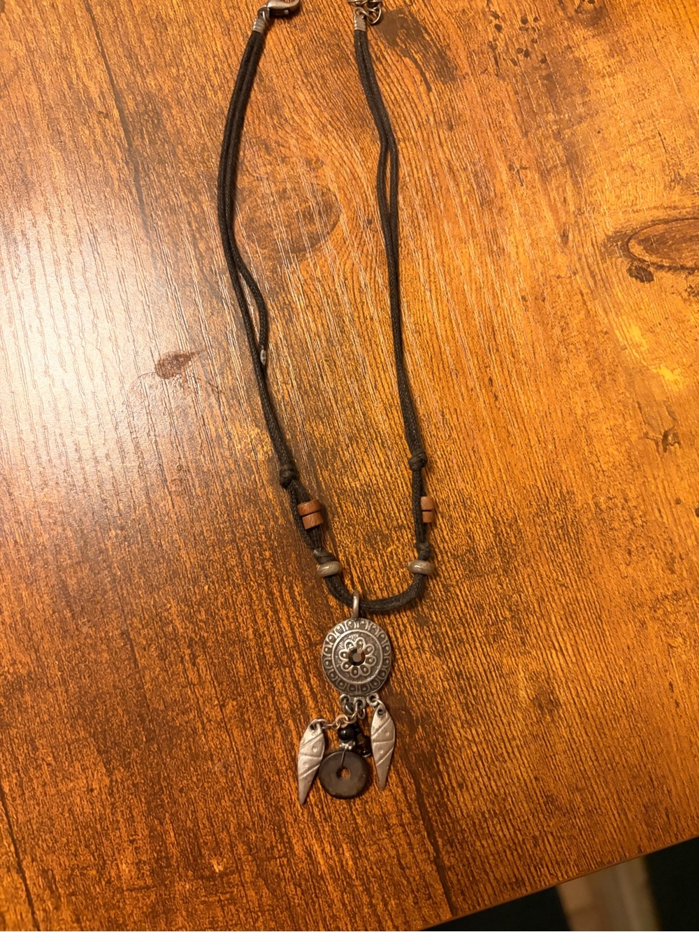 Native American Tribal style Handmade Leather Necklace